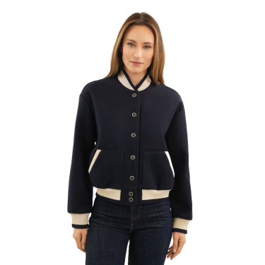 Bomber Harcour Beryl donna Marina Blu marino