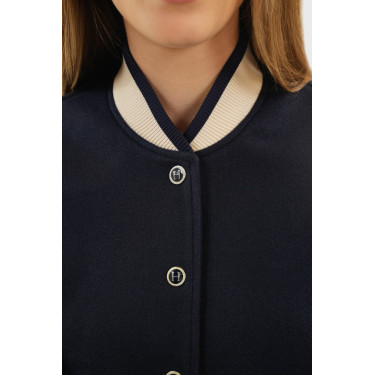 Bomber Harcour Beryl donna Marina Blu marino