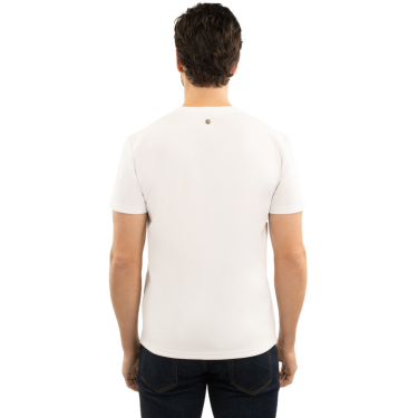 T-shirt Harcour Titouan uomo Bianco T-shirt Harcour Titouan uomo Bianco
