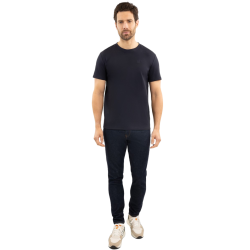 T-shirt Harcour Titouan uomo Marina Blu marino T-shirt Harcour Titouan uomo Marina Blu marino