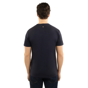 T-shirt Harcour Titouan uomo Marina Blu marino T-shirt Harcour Titouan uomo Marina Blu marino
