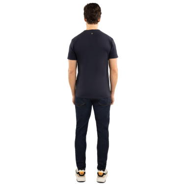 T-shirt Harcour Titouan uomo Marina Blu marino T-shirt Harcour Titouan uomo Marina Blu marino