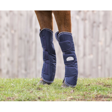 Ghette da trasporto Equithème Tyrex 600 D Blu navy