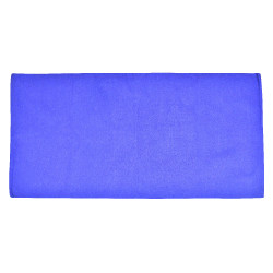 Tappeto Westride Navajo cotone/acrilico tinta unita Blu reale