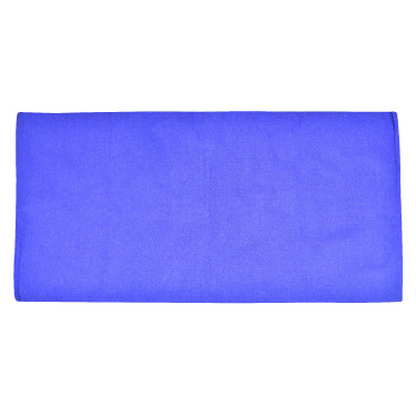 Tappeto Westride Navajo cotone/acrilico tinta unita Blu reale
