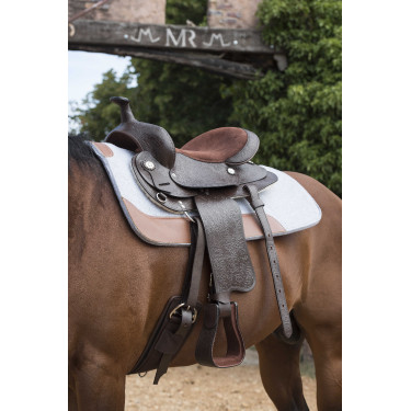 Cuscinetto per cavallo Westride feltro 16 mm Grigio