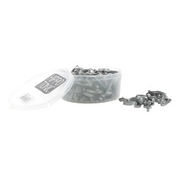 Elastici in silicone Hippo-Tonic Argentato Argento Elastici in silicone Hippo-Tonic Argentato Argento