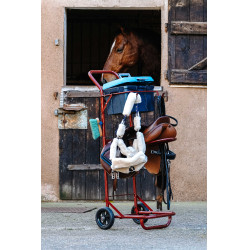 Carrello porta sella smontabile Hippotonic Bordeaux