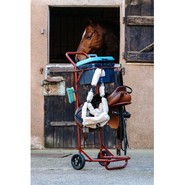Carrello porta sella smontabile Hippotonic Bordeaux