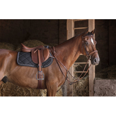 Cinghia combinata Eric Thomas Hybrid Avana Marrone