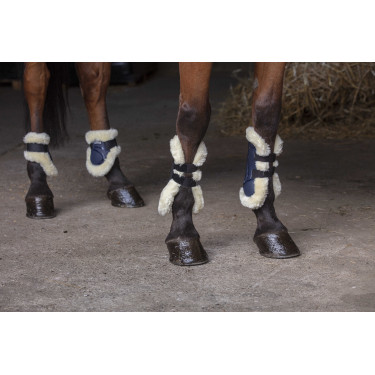 Stinchiere Norton XTR montone sintetico Blu navy Stinchiere Norton XTR montone sintetico Blu navy