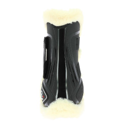 Stinchiere Norton XTR montone sintetico Nero