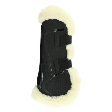 Stinchiere Norton XTR montone sintetico Nero