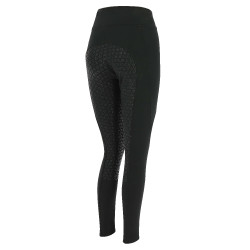 Pantaloni softshell Equithème Dolomyt fondo in silicone Nero