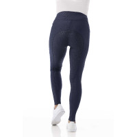 Pantaloni softshell Equithème Dolomyt fondo in silicone Blu navy
