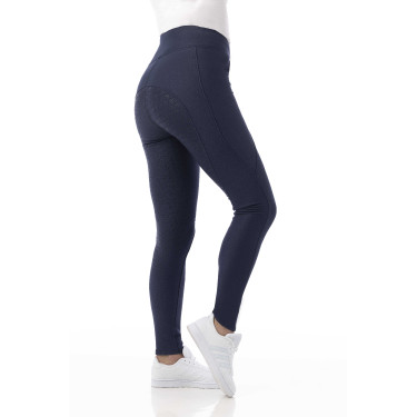 Pantaloni softshell Equithème Dolomyt fondo in silicone Blu navy Pantaloni softshell Equithème Dolomyt fondo in silicone Blu navy
