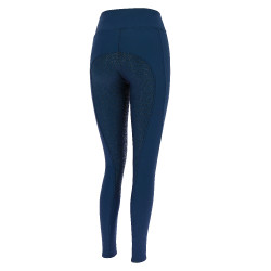 Pantaloni softshell Equithème Dolomyt fondo in silicone Blu navy Pantaloni softshell Equithème Dolomyt fondo in silicone Blu navy
