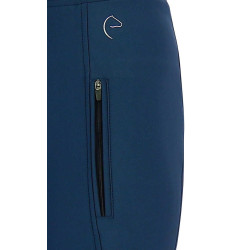 Pantaloni softshell Equithème Dolomyt fondo in silicone Blu navy Pantaloni softshell Equithème Dolomyt fondo in silicone Blu navy