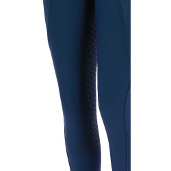 Pantaloni softshell Equithème Dolomyt fondo in silicone Blu navy Pantaloni softshell Equithème Dolomyt fondo in silicone Blu navy