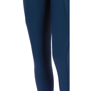 Pantaloni softshell Equithème Dolomyt fondo in silicone Blu navy Pantaloni softshell Equithème Dolomyt fondo in silicone Blu navy