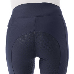 Pantaloni softshell Equithème Dolomyt fondo in silicone Blu navy Pantaloni softshell Equithème Dolomyt fondo in silicone Blu navy
