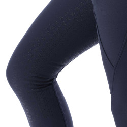 Pantaloni softshell Equithème Dolomyt fondo in silicone Blu navy Pantaloni softshell Equithème Dolomyt fondo in silicone Blu navy