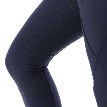 Pantaloni softshell Equithème Dolomyt fondo in silicone Blu navy Pantaloni softshell Equithème Dolomyt fondo in silicone Blu navy
