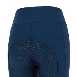 Pantaloni softshell Equithème Dolomyt fondo in silicone Blu navy Pantaloni softshell Equithème Dolomyt fondo in silicone Blu navy