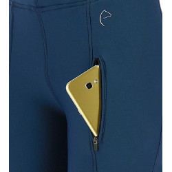 Pantaloni softshell Equithème Dolomyt fondo in silicone Blu navy Pantaloni softshell Equithème Dolomyt fondo in silicone Blu navy