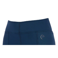 Pantaloni softshell Equithème Dolomyt fondo in silicone Blu navy Pantaloni softshell Equithème Dolomyt fondo in silicone Blu navy