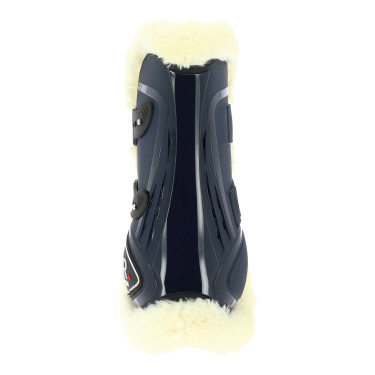 Stinchiere Norton XTR con bottoni in montone sintetico Blu navy