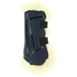 Stinchiere Norton XTR con bottoni in montone sintetico Blu navy