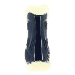 Stinchiere Norton XTR con bottoni in montone sintetico Blu navy