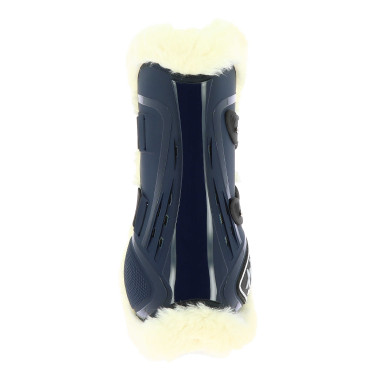 Stinchiere Norton XTR con bottoni in montone sintetico Blu navy