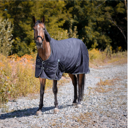 Coperta Riding World Oxford impermeabile Nero