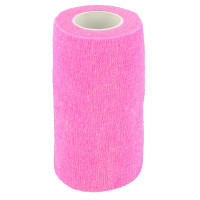 Fascia da lavoro Hippo-Tonic Flex-Wrap Rosa fluo