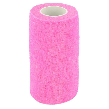 Fascia da lavoro Hippo-Tonic Flex-Wrap Rosa fluo