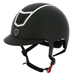 Casco Equithème Airy Argento / nero