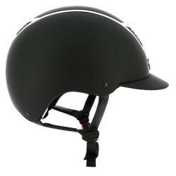 Casco Equithème Airy Argento / nero
