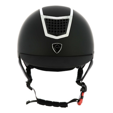 Casco Equithème Airy Argento / nero