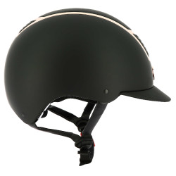 Casco Equithème Airy Oro rosa / nero