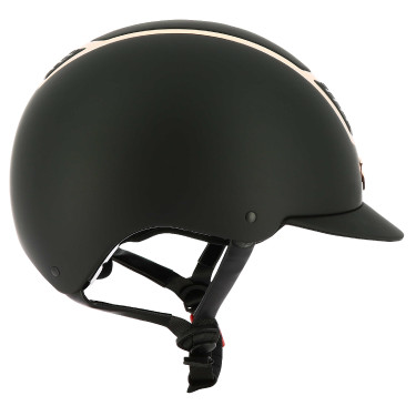 Casco Equithème Airy Oro rosa / nero