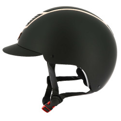 Casco Equithème Airy Oro rosa / nero