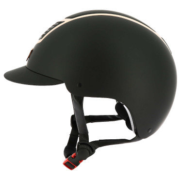 Casco Equithème Airy Oro rosa / nero