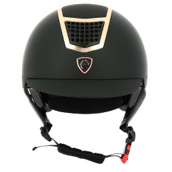 Casco Equithème Airy Oro rosa / nero