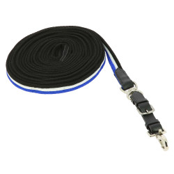 Lunga da lavoro Norton trapuntata/pelle Nero / bianco / blu