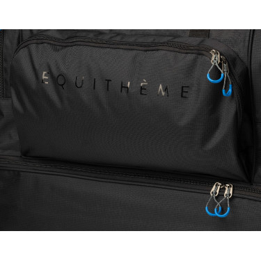 Borsa da viaggio Equithème Sport modello grande Nero
