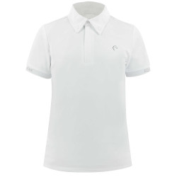 Polo Equithème Wellington Bianco