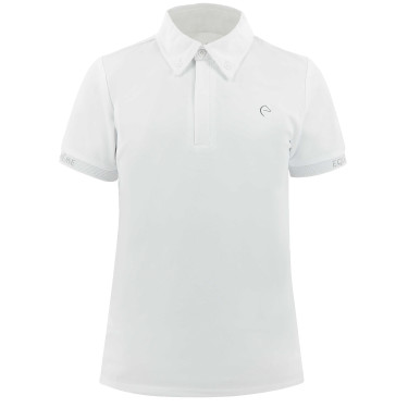 Polo Equithème Wellington Bianco
