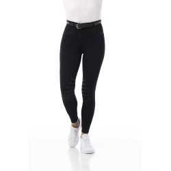 Pantaloni Equithème Safir Nero / blu